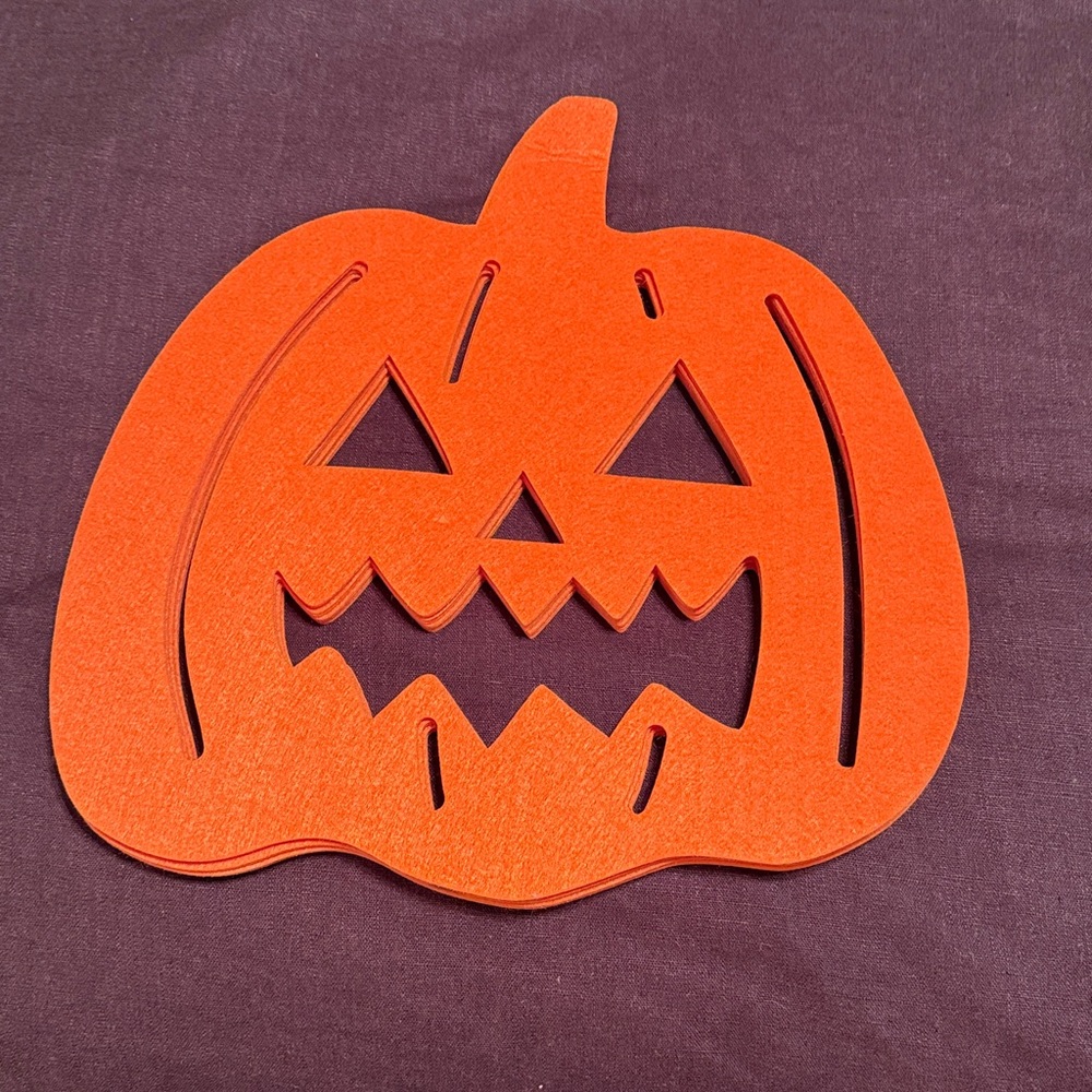 Pumpkin Halloween Placemats